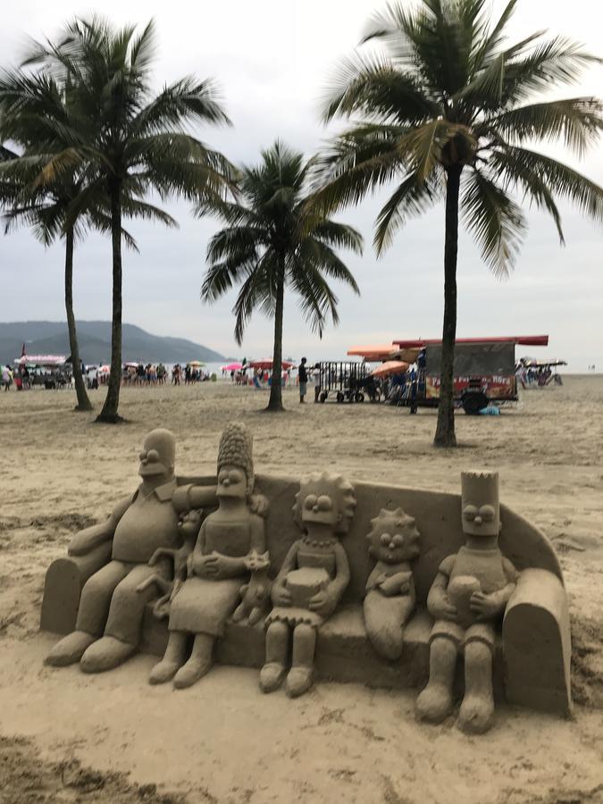 Frente A Praia 산토스 외부 사진